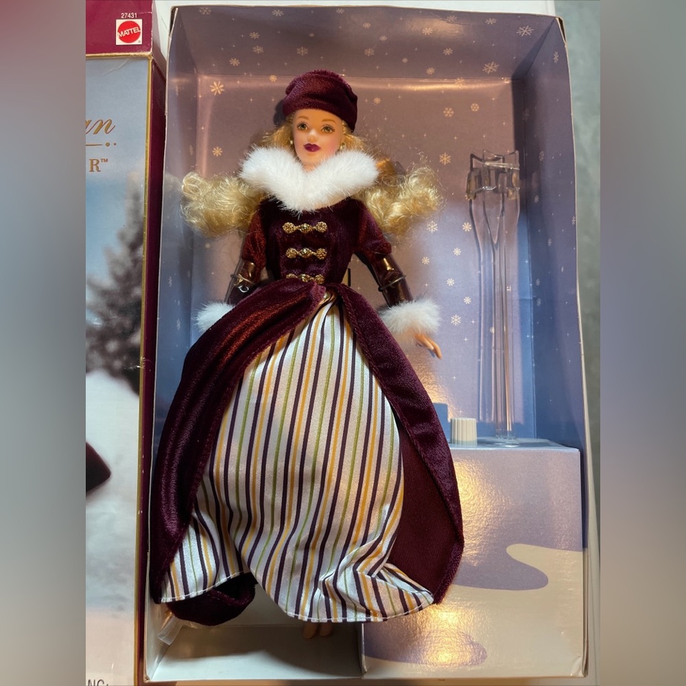 Barbie victorian, ice skater special edition NIB
